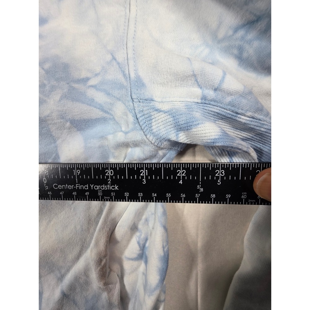 All In Motion Womens Large Blue Tie Dye Crewneck Sweatshirt Long Sleeve Active - Picture 6 of 6